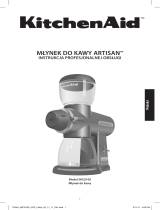 KitchenAid 5KCG100EAC instrukcja