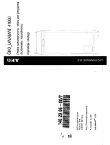 AEG LAV41000 Instrukcja obsługi