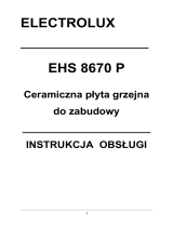 Electrolux EHS8670P Instrukcja obsługi