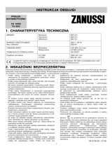 Zanussi TA1050 Instrukcja obsługi