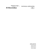 Electrolux EHG6415X Instrukcja obsługi