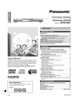 Panasonic DVDS97 Instrukcja obsługi