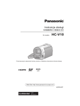 Panasonic HC-V10 Instrukcja obsługi