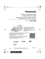 Panasonic HCV180EP Instrukcja obsługi