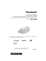Panasonic HCV180EP Instrukcja obsługi
