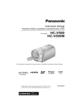 Panasonic HCV500EP Instrukcja obsługi