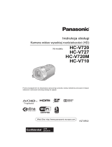 Panasonic HC-V710 Instrukcja obsługi