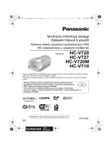 Panasonic HCV720MEP Instrukcja obsługi