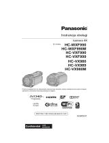 Panasonic HC-VX980 Instrukcja obsługi