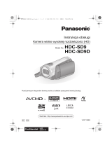 Panasonic HDCHD9 Instrukcja obsługi