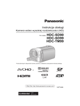 Panasonic HDC-SD99 Instrukcja obsługi