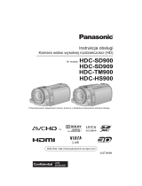 Panasonic HDC-SD909 Instrukcja obsługi