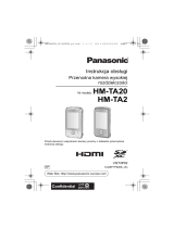 Panasonic HMTA2EP Instrukcja obsługi