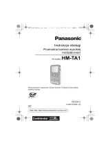 Panasonic HMTA1EP Instrukcja obsługi