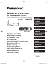Panasonic TYWL20E Instrukcja obsługi