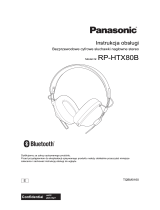Panasonic RPHTX80BE Instrukcja obsługi