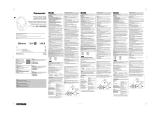 Panasonic RPHD605NE Instrukcja obsługi