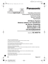 Panasonic SC-AKX710 Instrukcja obsługi