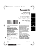 Panasonic SC-HC395EG Instrukcja obsługi