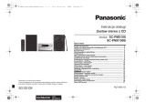 Panasonic SCPMX100B Instrukcja obsługi
