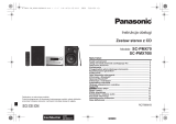 Panasonic SCPMX70 Instrukcja obsługi