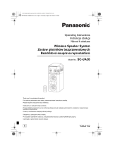 Panasonic SCUA30 Instrukcja obsługi