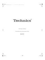 Technics SER1EB Instrukcja obsługi