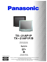 Panasonic TX21AP1P Instrukcja obsługi