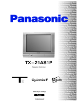 Panasonic TX21AS1P Instrukcja obsługi