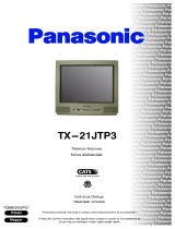 Panasonic TX21JTP3 Instrukcja obsługi