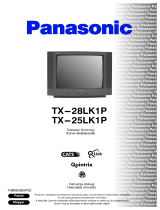 Panasonic TX25LK1P Instrukcja obsługi