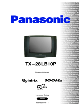 Panasonic TX28LB10P Instrukcja obsługi