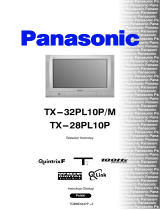 Panasonic TX28PL10P Instrukcja obsługi