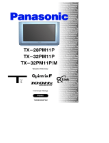 Panasonic TX32PM11PM Instrukcja obsługi