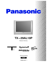 Panasonic TX29AL10P Instrukcja obsługi