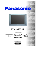 Panasonic TX29PX10P Instrukcja obsługi