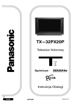 Panasonic TX32PX20P Instrukcja obsługi