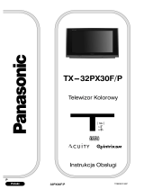 Panasonic TX32PX30FP Instrukcja obsługi