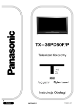 Panasonic TX36PD50FP Instrukcja obsługi