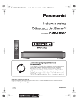 Panasonic DMPUB900EG Instrukcja obsługi