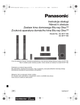 Panasonic SCBTT195EP Instrukcja obsługi