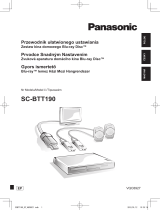 Panasonic SCBTT190EP Instrukcja obsługi
