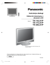 Panasonic TX20LA1P Instrukcja obsługi