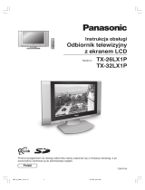 Panasonic TX32LX1P Instrukcja obsługi