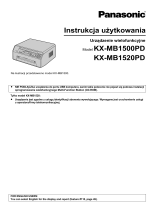 Panasonic KXMB1520PD Instrukcja obsługi