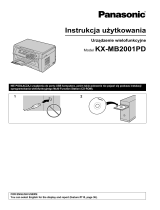 Panasonic KXMB2001PD Instrukcja obsługi