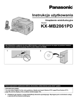 Panasonic KXMB2061PD Instrukcja obsługi