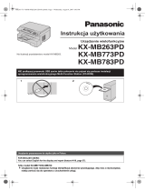 Panasonic KXMB263PD Instrukcja obsługi