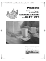 Panasonic KXFC195PDG Instrukcja obsługi
