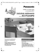 Panasonic KXFC243PD Instrukcja obsługi
